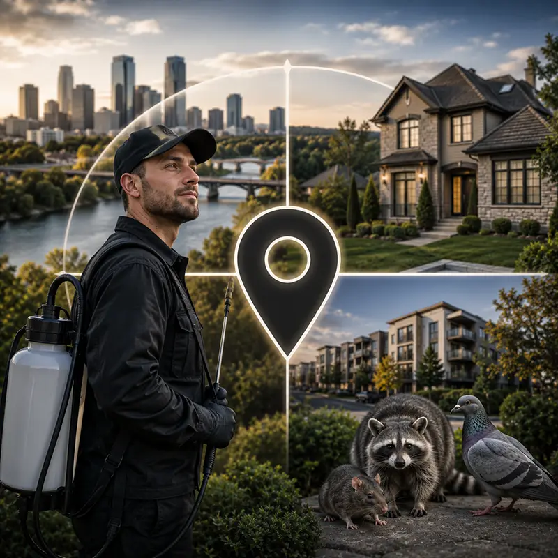 Villes desservies: un service local, rapide et bien orienté